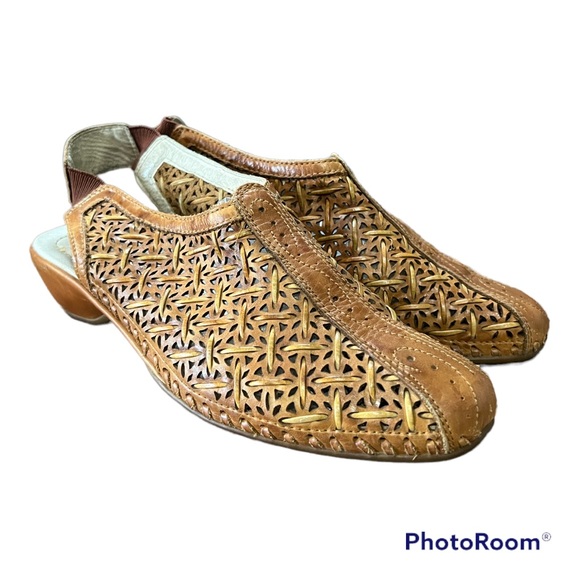 Pikolinos Slingback Leather Sandal Size 37/US 7 - Picture 6 of 6